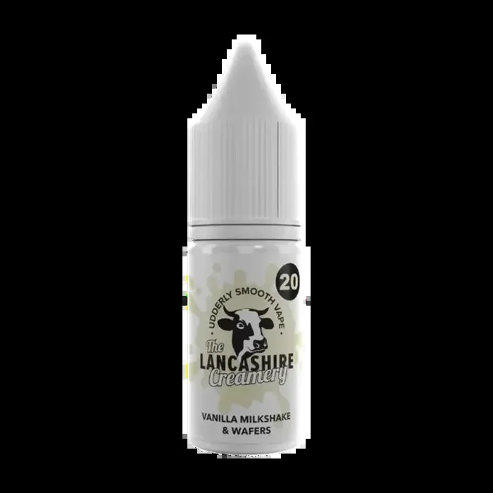 Vanilla Milkshake Wafer Nic Salt by Lancashire Creamery