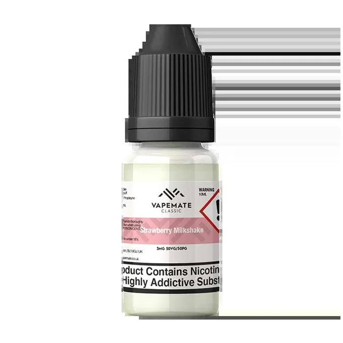 Vapemate Classic Strawberry Milkshake 10ml