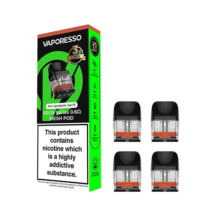 Vaporesso XROS Corex 3.0 Replacement Pods w/ Coil