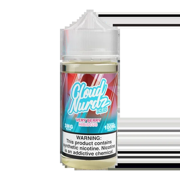 Very Berry Hibiscus Cloud Nurdz Iced eJuice