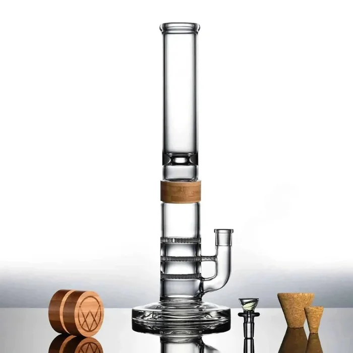 Vitae Glass 16″ T.H.C Bong (Triple Honey Comb)