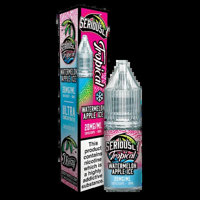 Watermelon Apple Ice Nic Salt by Seriously Tropical – 10ml