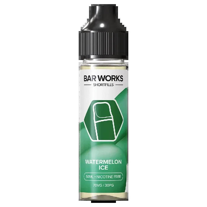 Watermelon Ice Shortfill by Bar Works – 50ml