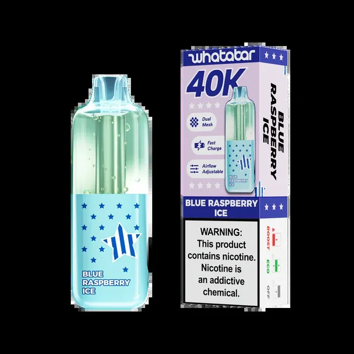 Whatabar Linko 40K – Blue Raspberry Ice Disposable Vape