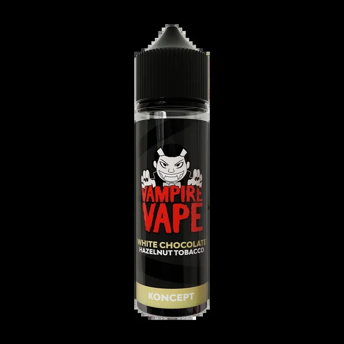 White Chocolate Hazelnut Tobacco 50ml Shortfill by Vampire Vape