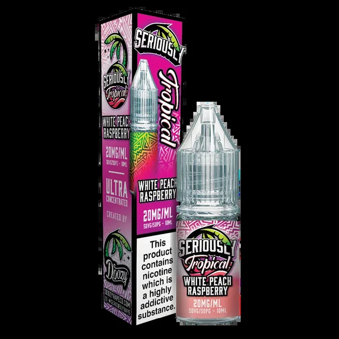 White Peach Raspberry Nic Salt by Seriously Tropical – 10ml