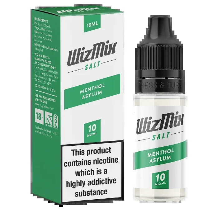 Wizmix Salt Menthol Asylum – 10ml