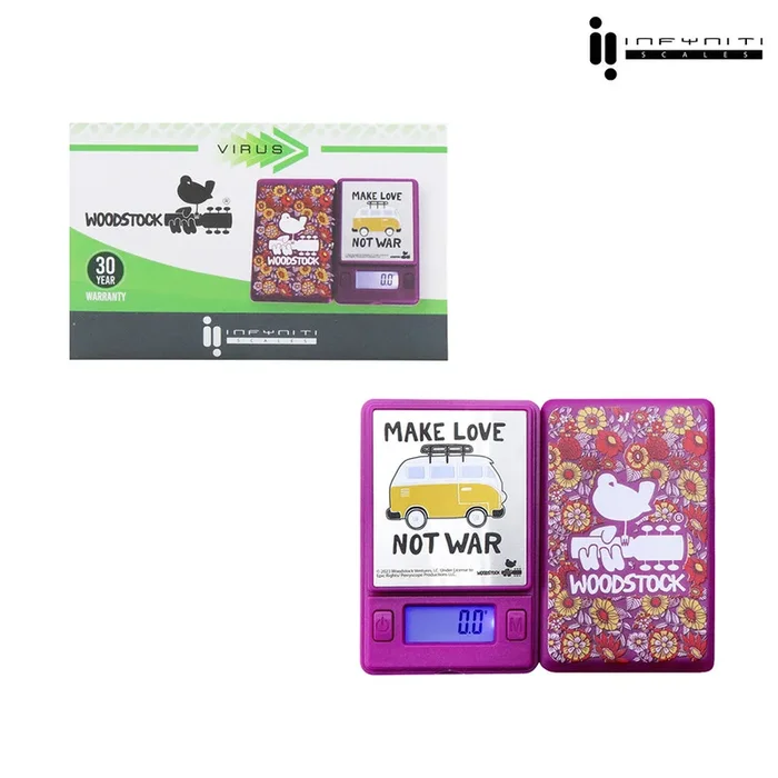 Woodstock, Make Love Virus – 500g X 0.1g Scale