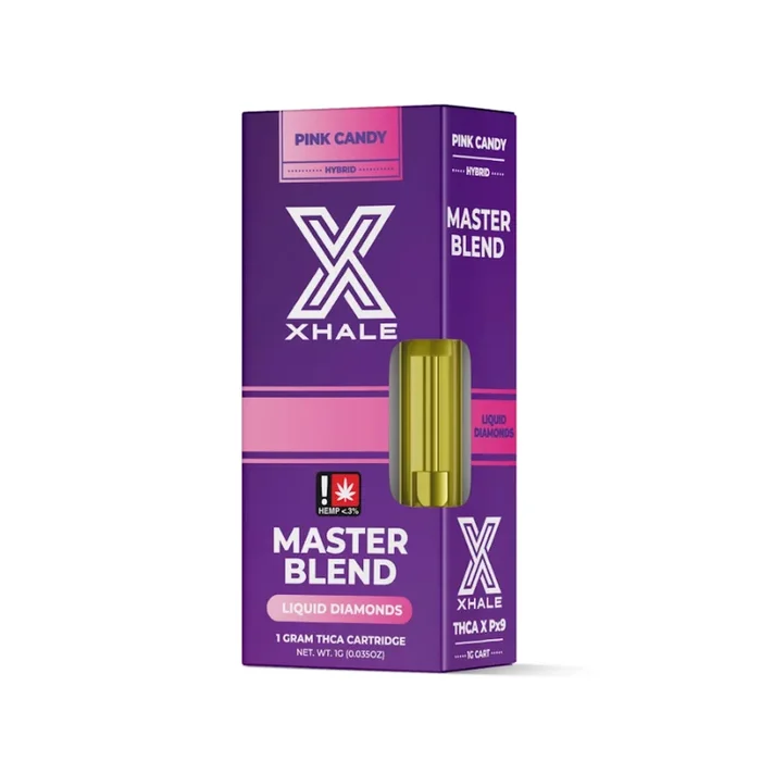 Xhale THC-A Blend Pink Candy Cartridge – 1000mg
