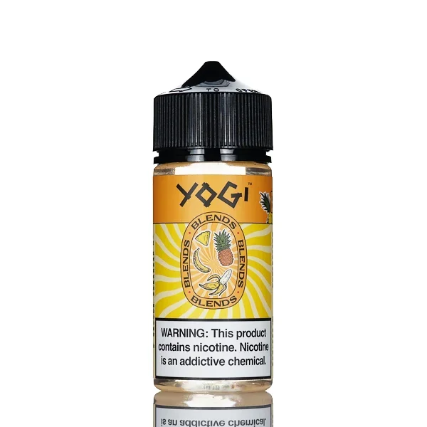 Yogi Blends E-Liquid – Banana Pineapple Ice – 100mL