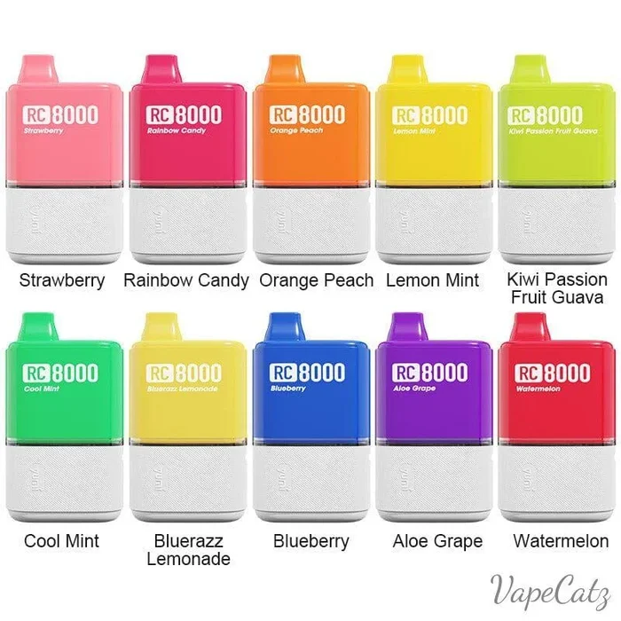 YUMI RC8000 Disposable Vape 20mg Kits