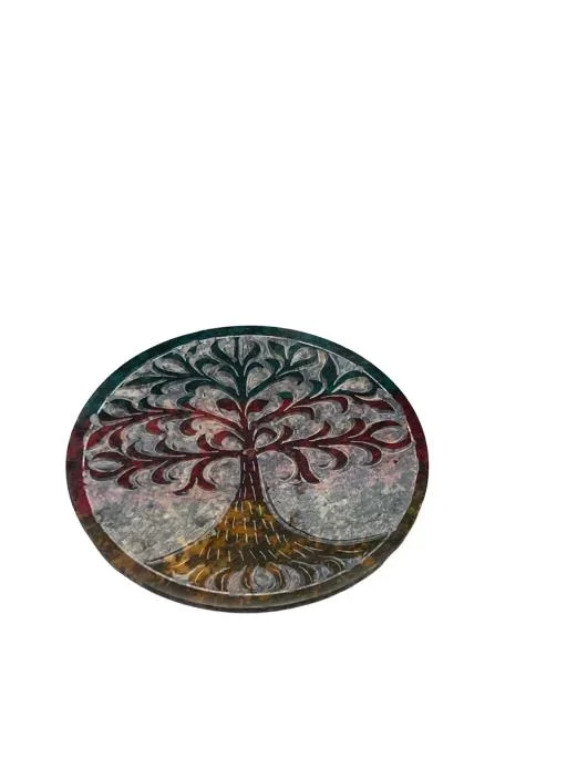 ZenN – Multi-coloured Tree Of Life Round Ash Catcher
