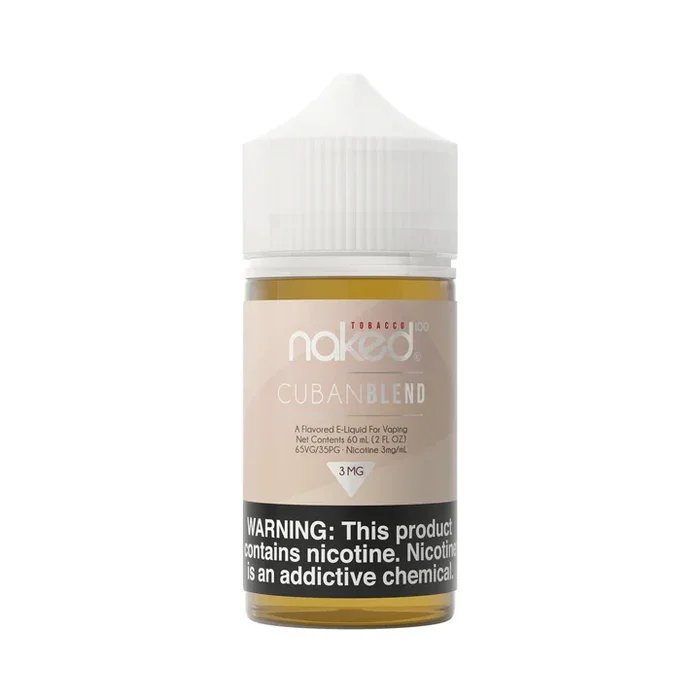 Zero Nicotine – Cuban Blend 60ml 00mg