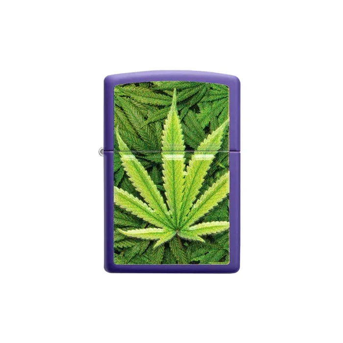 Zippo Lighter – Cannabis Design Leaf