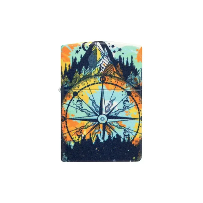 Zippo Lighter – Compass Design