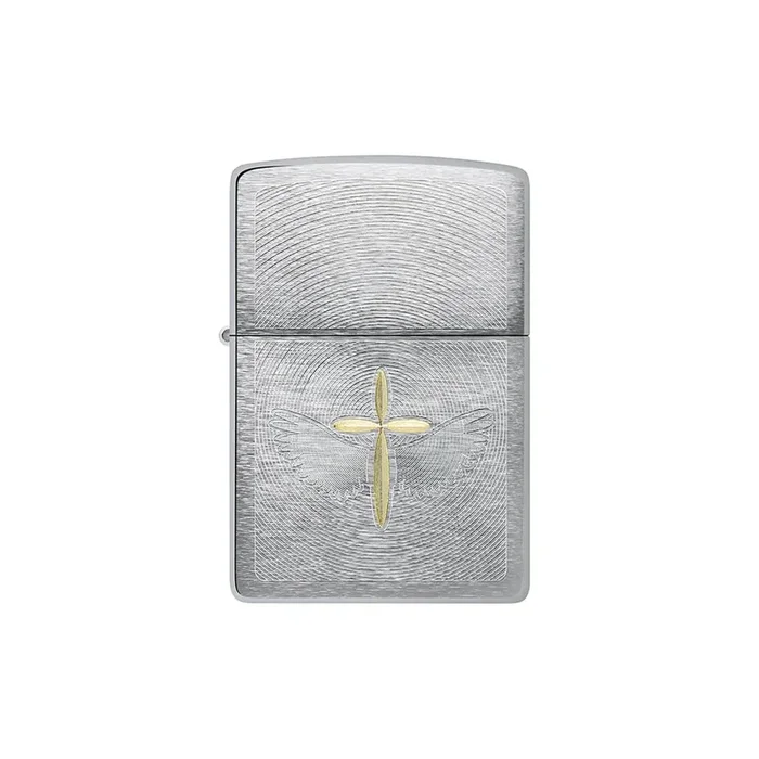 Zippo Lighter – Spiritual Cross Angel Aura